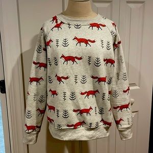 Graphic Fox Crew Neck
